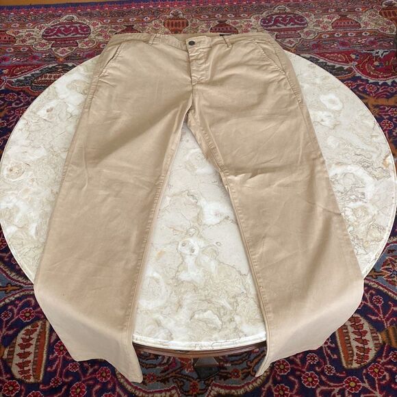 Adriano Goldschmied The Marshall Slim Trousers Khakis - Picture 3 of 13